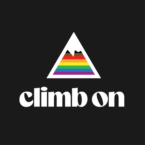 "Climb On" LGBTQ+ - Crop Hoodie