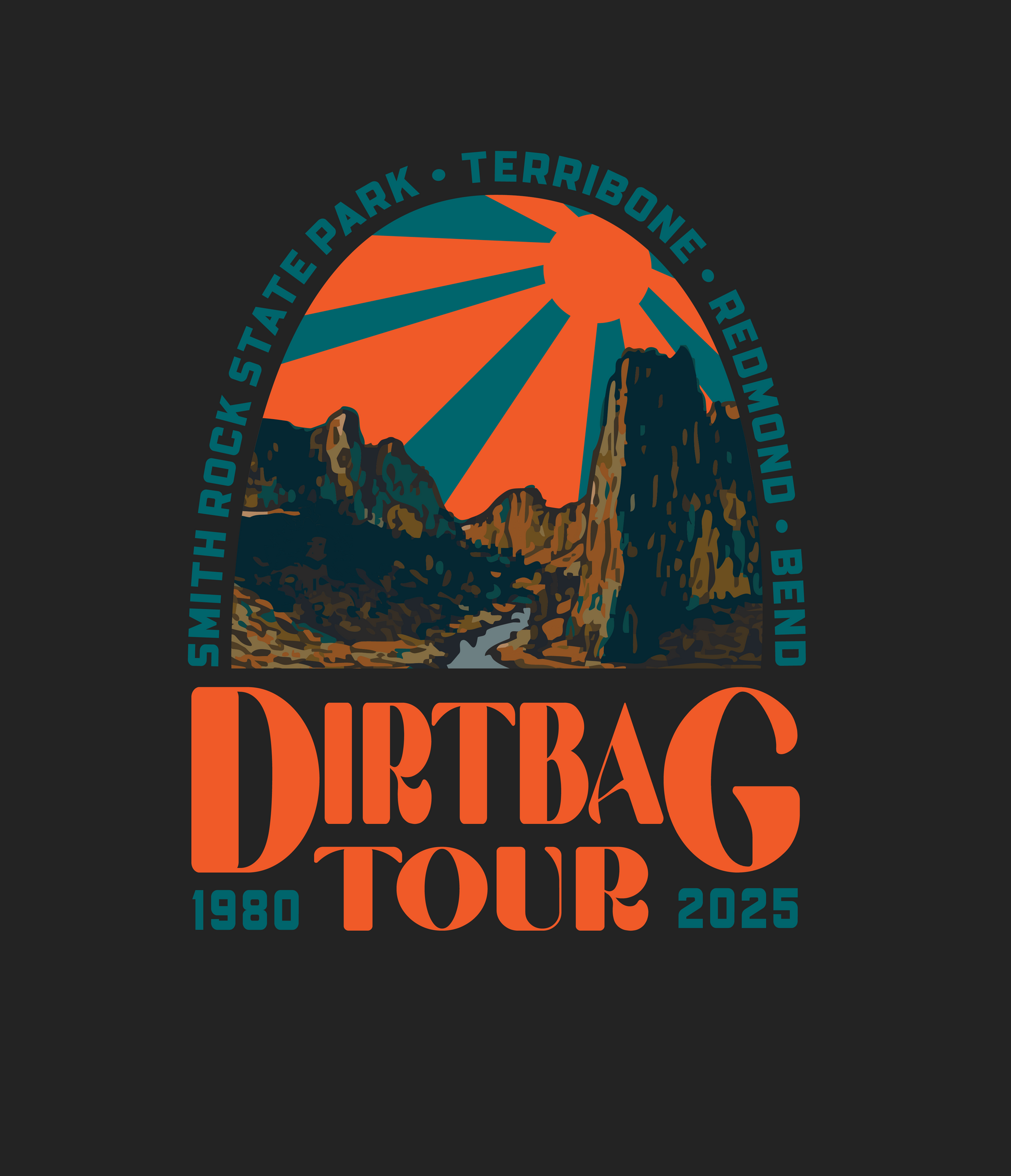 Smith Rock Dirtbag Tour - Women’s Boxy Tee