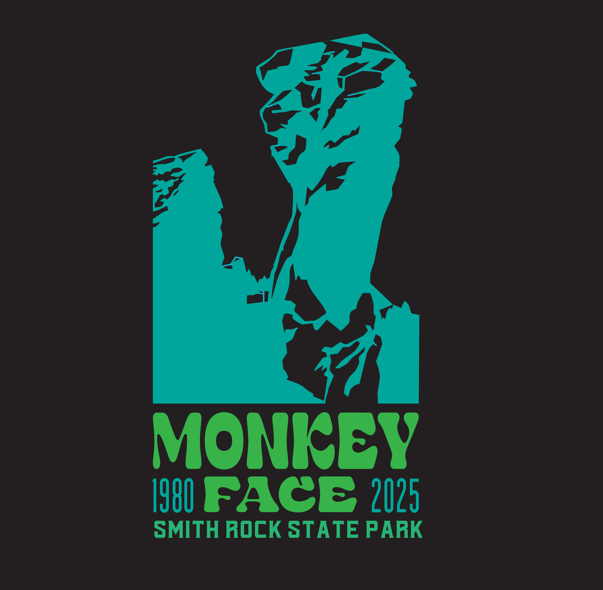 Monkeyface Smith Rock Unisex Muscle Tee