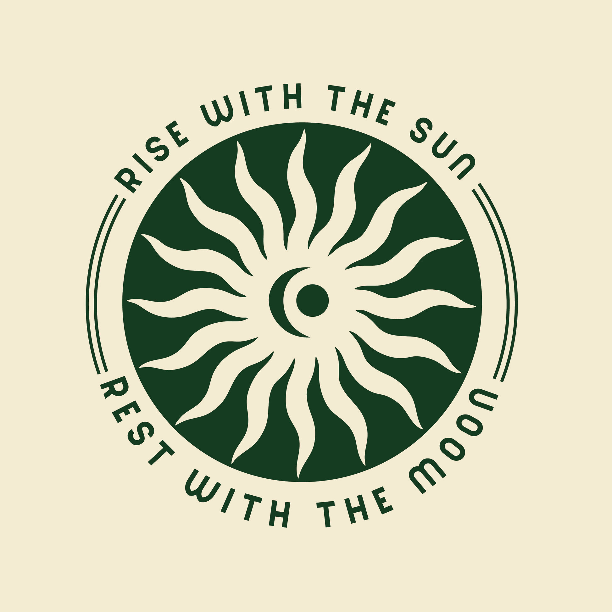Rise with the Sun - Unisex Retro Tee