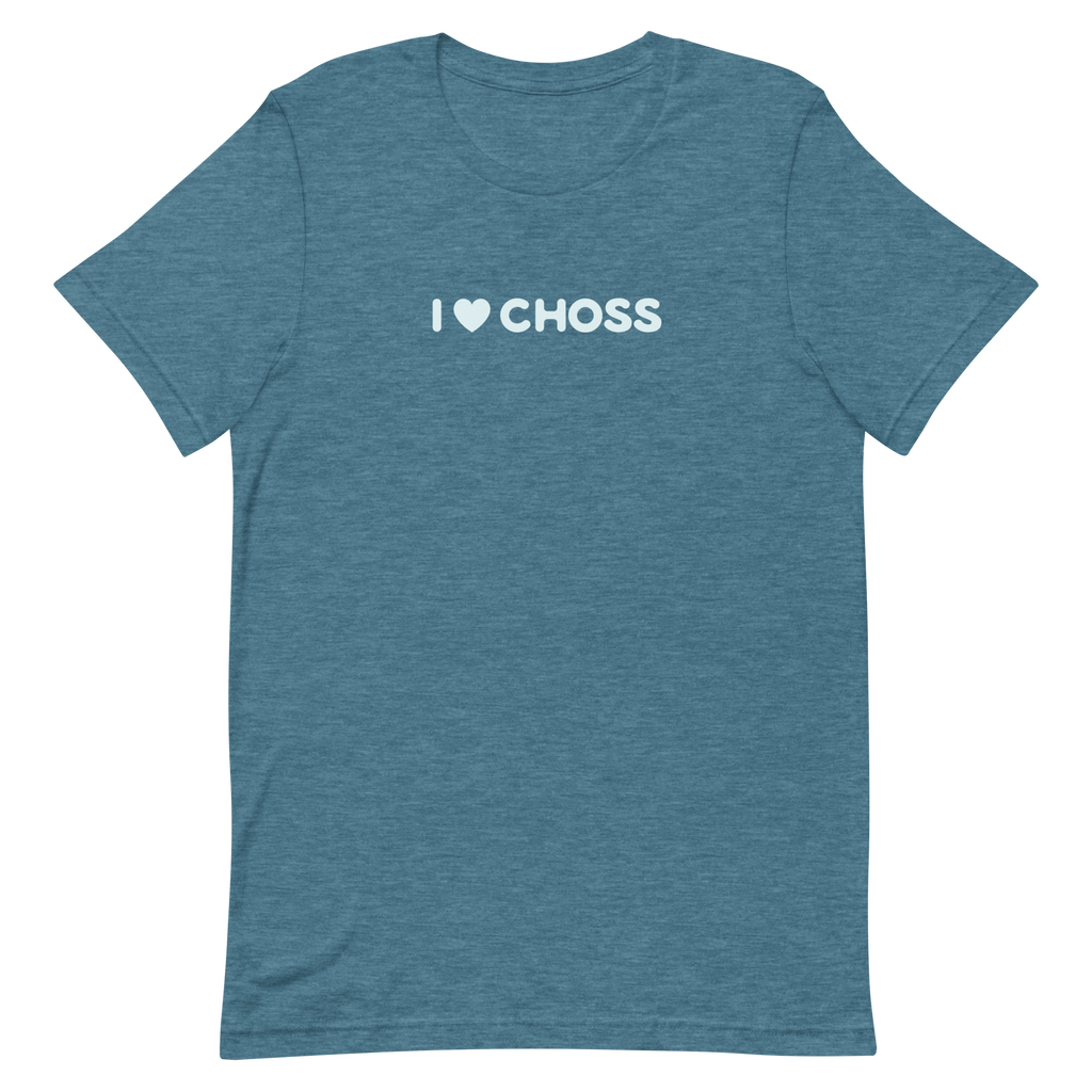 "I Heart Choss" Unisex Tee