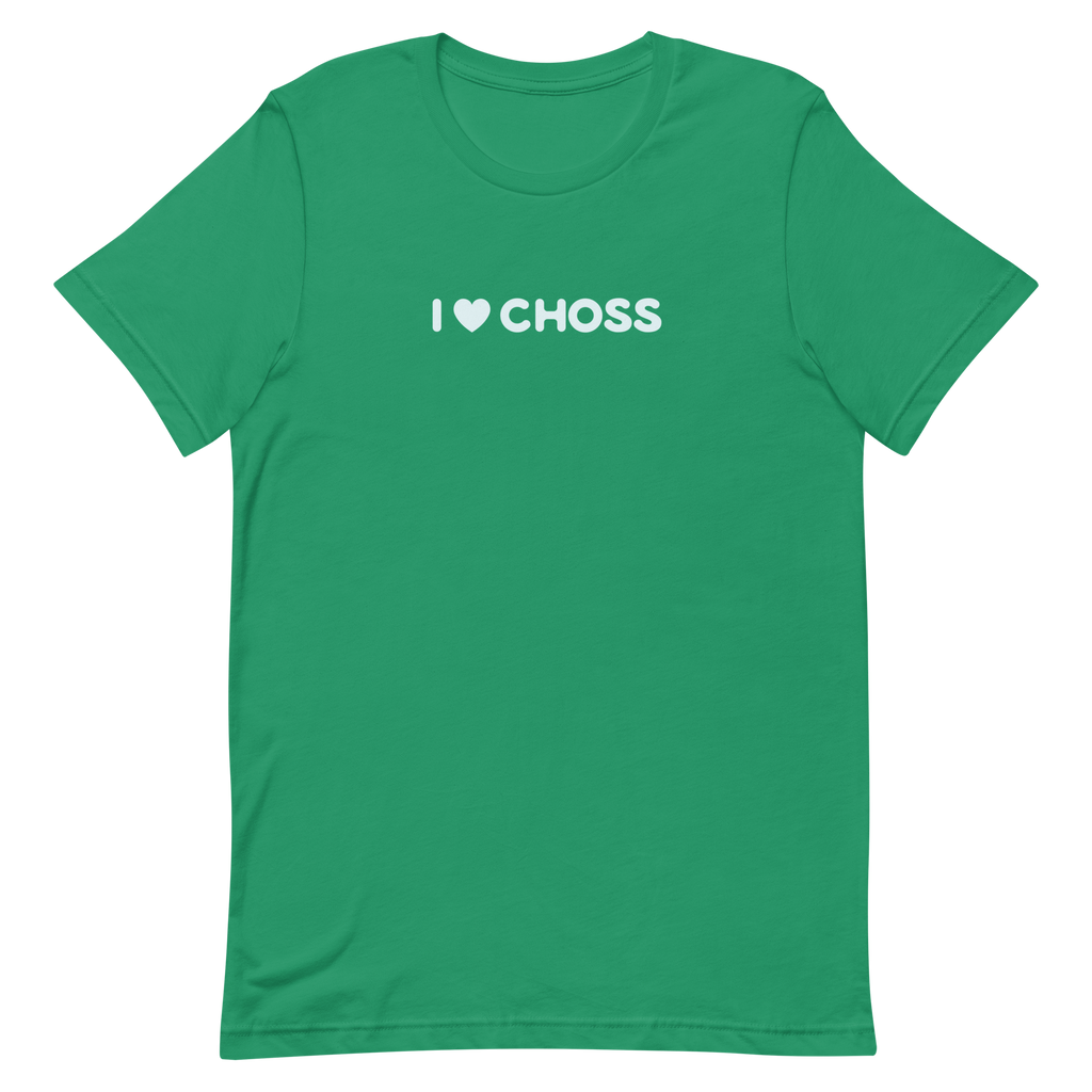 "I Heart Choss" Unisex Tee